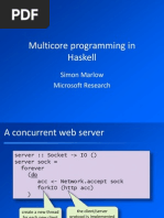 Multicore programming in Haskell