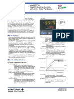 General Specifications: Model UT351 Digital Indicating Controller With Active Color PV Display