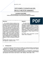 Concepciones Cognitivas - Desarrollo Motor PDF