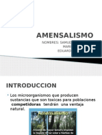 AMENSALISMO