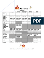 Schedule 15-16