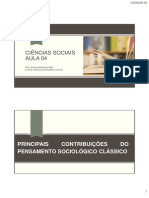 Ciências Sociais Aula 04 PDF