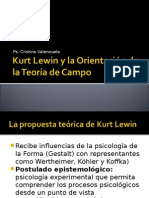 Clase 8, Kurt Lewin y La Teoría de Campo