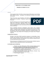 Kerangka Acuan Kerja Perencanaan Jalan PDF