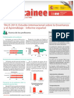 Estudio TALIS 2013