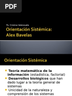 Clase 12, Orientación Sistémica