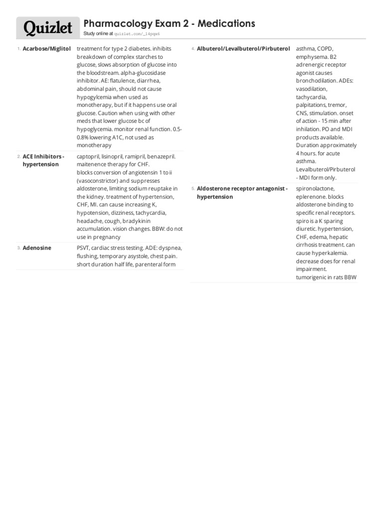 Quizlet Pharma Exam 2 Organic Compounds Medical Specialties