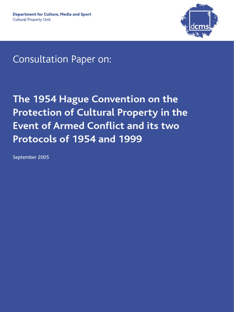 Hague Convention PDF Treaty Government