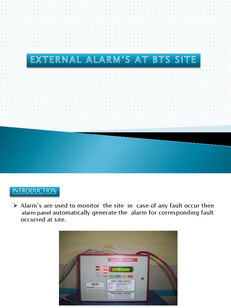 Nokia BTS Alarm System Overview | PDF | Rectifier | Electrical Connector