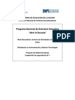 Cuadernillo de Radio PDF