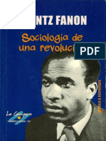 Sociología de Una Revolución. Frantz Fanon. (Libro)