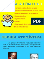 2.- Teoría Atómica - Parte I