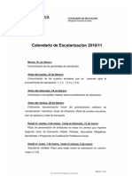 Calendario Comisiones