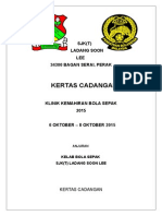 Klinik Bola Sepak Kertas Cadangan