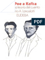 Lancelotti, Mario a. - De Poe a Kafka, Para Una Teoria Del Cuento