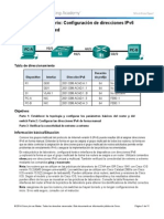 Configuración de Direcciones IPv6 en Dispositivos de Red