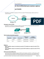 7 2 4 3 Practica de Laboratorio Uso de Wireshark para Examinar Capturas de FTP y TFTP