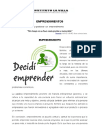 EMPRENDIMIENTO Proyecto