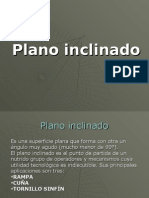 Plano Inclinado y Engranaje