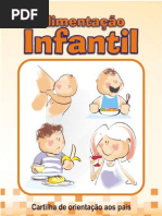 Cartilha Alimentação Infantil