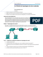 CCNA 9.1.4.9 Lab - Subnetting Network Topologies