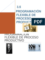 Flexibilidad en La Programacion de Procesos Productivos