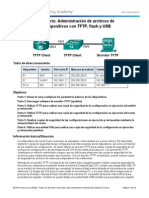 CCNA 11.4.2.7 Lab - Managing Device Configuration Files Using TFTP, Flash, And USB