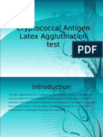 Cryptococcal Antigen Latex Agglutination Test JOSEPH