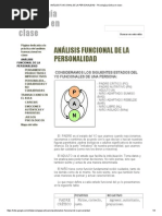 Análisis Funcional de La Personalidad - Psicología Práctica en Clase2