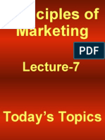Principles of Marketing: Lecture-7