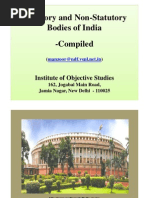 Statutory Non-Statutory Bodies
