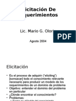 Elicitacion de Requerimientos