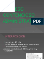 Proceso Contencioso Administrativo