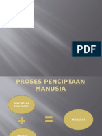 Proses Penciptaan Manusia