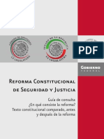 Guia de Consulta Reforma Constitucional Seguridad y Justicia -Juicios Orales