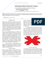 A Wideband Multi Segment Dielectric Resonator Antenna