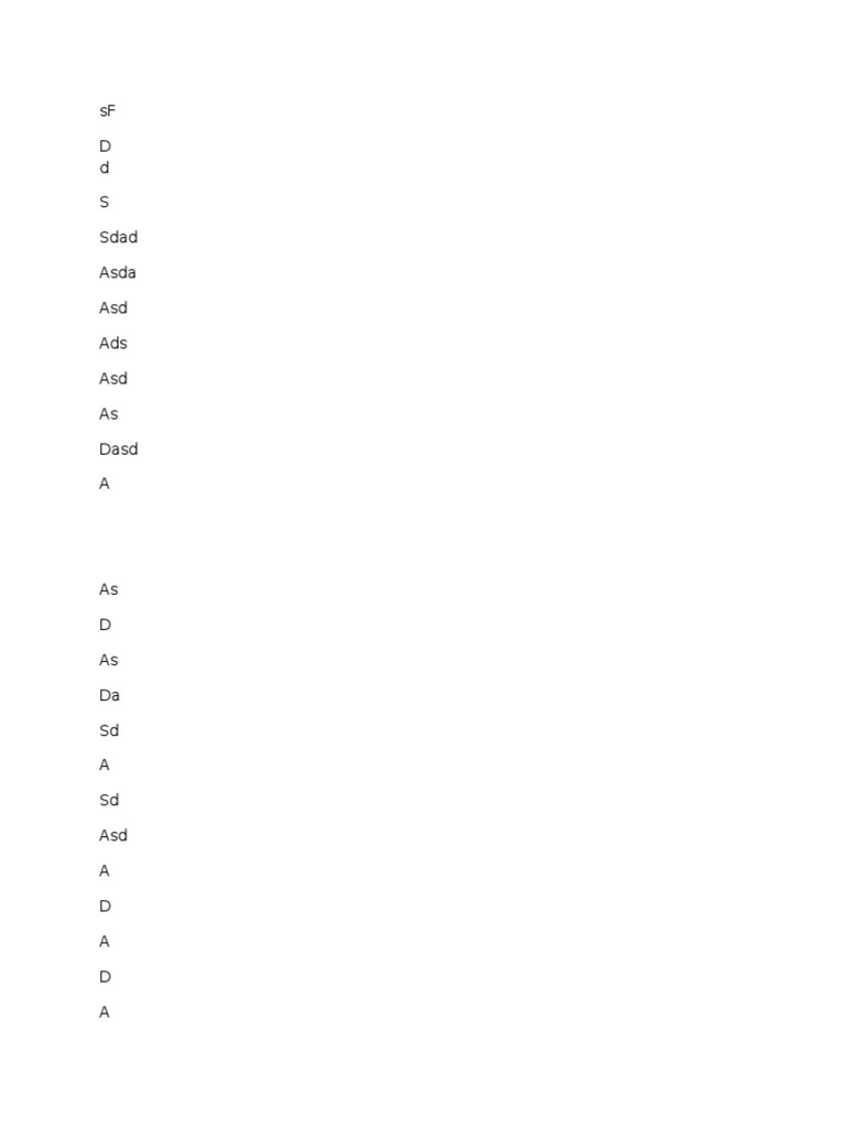 Random Text Pattern Analysis | PDF