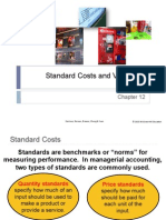 Standard Costs and Variances