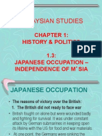 Japanese Occupation