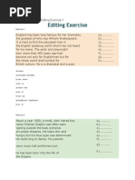 Editing Exercises | PDF | Playwright
