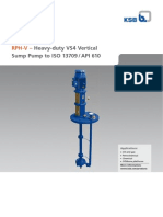 RPH-V - : Heavy-Duty VS4 Vertical Sump Pump To ISO 13709 / API 610