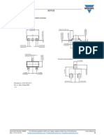 Vishay Semiconductors: PACKAGE DIMENSIONS in Millimeters (Inches)