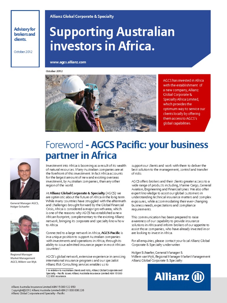 African Mining Newsletter | PDF | Insurance | Africa