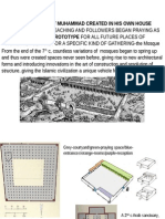 The Structure That Muhammad Created in His Own House