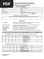 Performance Appraisal Form