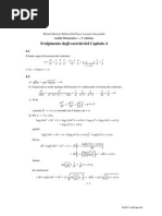 Soluzioni Analisi Matematica 2