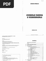Izvođenje Radova U Visokogradnji Dušanka Đorđević Beograd 2005 PDF 