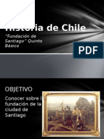 Historia de Chile Fundación de Santiago