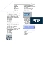 Evaluacion de Tecnologia e Informatica