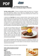 Receitas Prima Vera